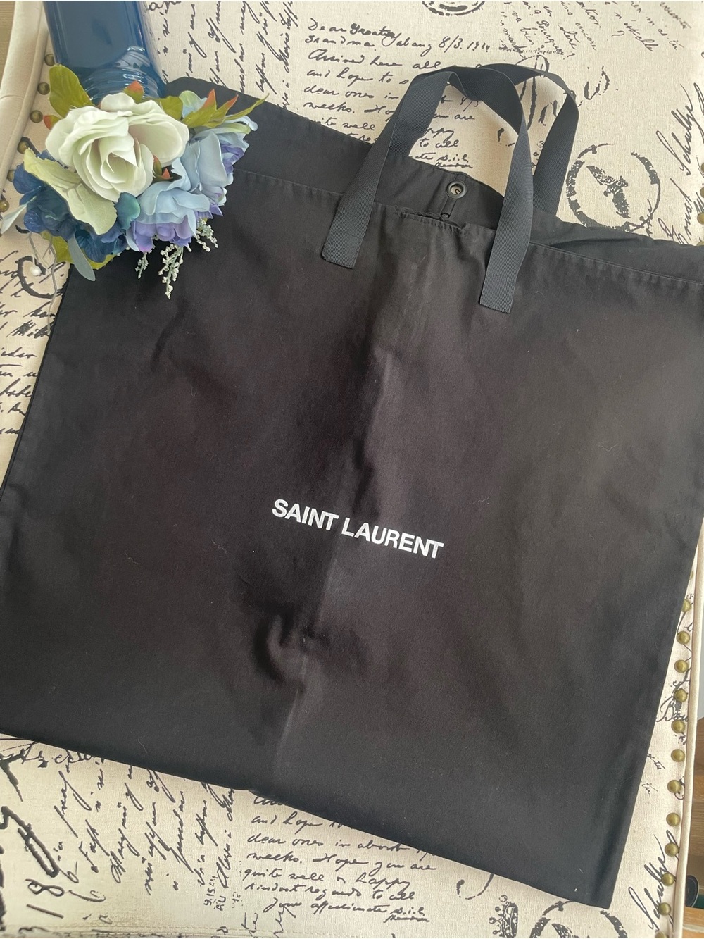 Saint Laurent Black Suit & Dress Travel Garment Bag
